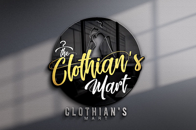 The Clothian's Mart brand identity brand logo clothes logo graphics design logo