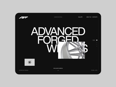 Advanced Forged branding design flat illustration logo minimal typography ui ux vector