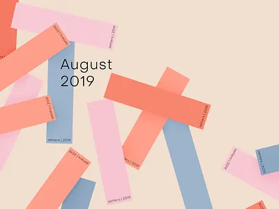 August design graphic design
