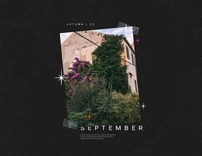 September art design graphic design