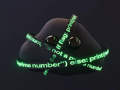 Matrix everywhere 3d animation c4d character cloud code design illustration loop matrix nft redshift technology