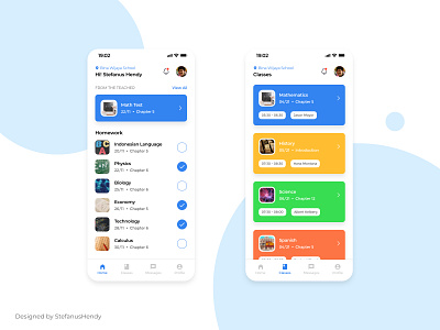 School Mobile Apps for Students app design school apps student apps ui ux