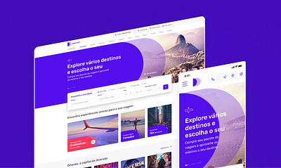 Decolar - Redesign da Home ui user interface web design
