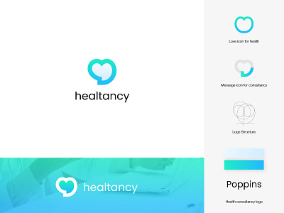 Health online consultancy fitness logo design brand icon branding colorful logo consultancy logo fitness logo health logo icon logo logo meditation logo online logo