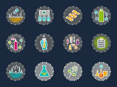 Icon Development branding flat icon illustration ui vector