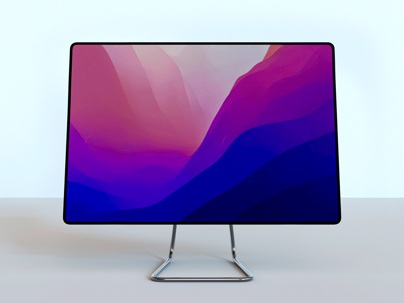 iMac Animation 3d animation apple arm arnold c4d concept imac m1 motion graphics render