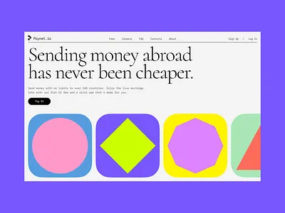 fintech website design: landing web page / home page design designer fintech homepage landing landing page landingpage page site web web design web designer web page web site webdesign webpage website website designer websites