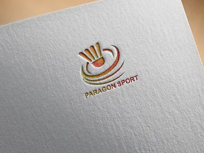 Paragon sport logo 3d branding design graphic design illustration logo photoshop vector