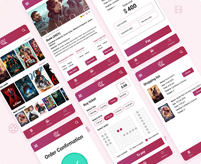 CineMás project design figma prototype ui ux