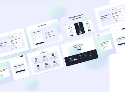 Source ~ Frames beautiful dashboard design feature page landing page product page technology ui website