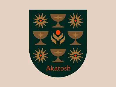Akatosh akatosh crest drinking elder scrolls eyes feast field goblet heraldic heraldry icon logo medieval nature shield skyrim star suns symbol wine