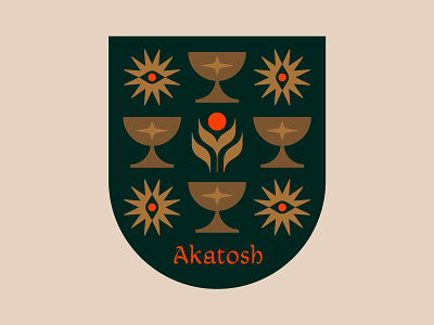 Akatosh akatosh crest drinking elder scrolls eyes feast field goblet heraldic heraldry icon logo medieval nature shield skyrim star suns symbol wine