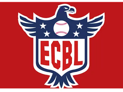 East Coast Baseball League baseball baseball logo graphic design logo logo designer sport sports logo