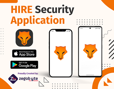 HIRE Security Application adobe xd android app booking chat design figma googlemaps gps tracking graphic design ios location security ui ux