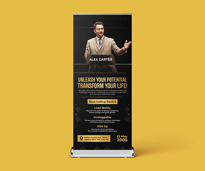 Motivational Event Roll-up Banner/ Retractable/ Pull-up Banner bannerdesign creativedesign custombanner customprinting displaybanner empowermentevent eventmarketing goalgetter inspirationstation inspireandachieve marketingmaterials motivationalevent motivationinmotion motivationmatters positivevibes powerofpositivity printdesign pullupbanner retractablebanner rollupbanner