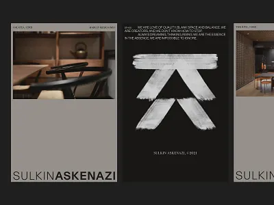 SULKIN ASKENAZI, POSTERS branding graphic design identity logo poster