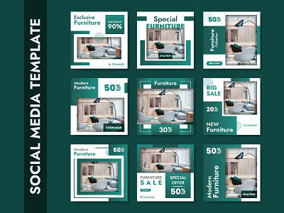 Furniture Sale Social Media Post Templates I Ad Banners ad banner advertising banner banner ad banner ads branding design furniture furniture social media post instagram instagram banner instagram stories instagram templates marketing minimal product banner social media social media banner social media post web banner