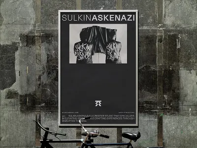 SULKIN ASKENAZI, POSTER brand design brand identity branding design logo poster