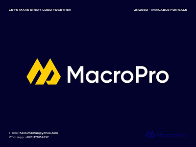 MacroPro - Letter M & P Modern Logo Design a b c d e f g h i j k l m n abstract logo brand branding crypto ecommerce icon identity lettermark logo logo designer logo inspiration logomark minimal logo modern logo monogram o p q r s t u v w x y z saas simple logo symbol