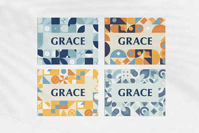 Grace | Sermon Series branding christian church design illustration mockup print vector