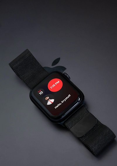 Apple Watch Home Screen UX Design adobe xd apple watch design branding design figma smart watch ui ui design ui designer ui ux ux ux design ux designer ux ui