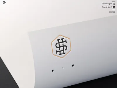 S H Logo branding design illustration illustrator lettering logo monogram sh shlogo ui ux vector