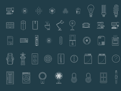 Device Icon set branding devices graphic graphic design icon icon design icons