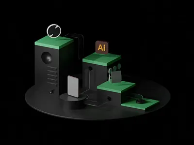 Logo design pipeline 3d animation branding logo logo animation uiux