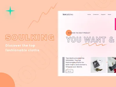 Soulking figma shopping ui uplabs ux web