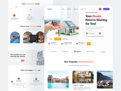 Real Estate Landing Page apartement corporate design home home service landing page landing page design property property management real estate real estate agency real estate design real estate ui real estate website residence syful web web design website website design