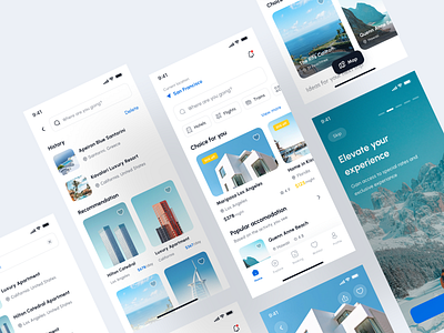 Traveline - Travel and Lifestyle App UI Kit airbnb airport attraction booking design flight holiday lifestyle mobile plane staycation ticket train travel traveloka ui ui8 uidesign uikit ux