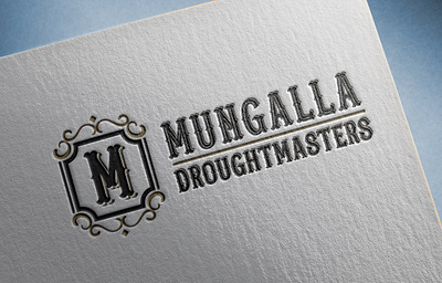 letter d vintage logo branding classic classic logo design graphic design letter m logo logo wordmark logo