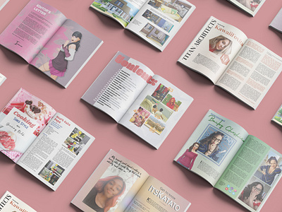 SimmedUp Magazine - February 2022 design editorial design graphic design magazine magazine design simmedup magazine the sims
