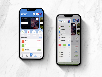 PayApp Mobile | Mobile Kit & PWA for Finance, Banking & Crypto android app banking banking app business app crypto app crypto banking crypto wallet design design finance app ios iphone mobile mobile kit pwa sidebar template ui wallet design web app design