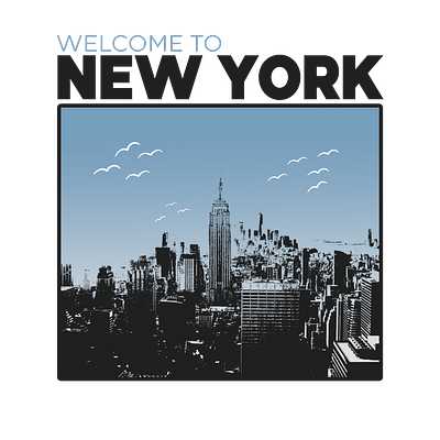 Welcome to New York eras graphic design new york seagulls t shirt t shirt design