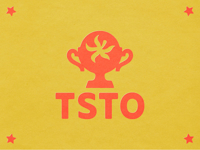 TSTO Preview award branding contest design handmade icon illustration lettering logo texture tomato trophy type typography wordmark