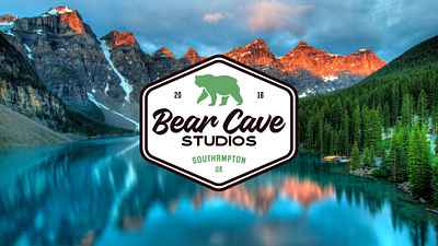 Bear Cave Studios: Brand Refresh & Expansion graphic design logo logo design