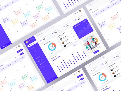 HR Management Dashboard Design 3d branding employees graphic design logo management managementcompany managementconsultant managementconsulting managementplan managementsearch ui userinterface website design