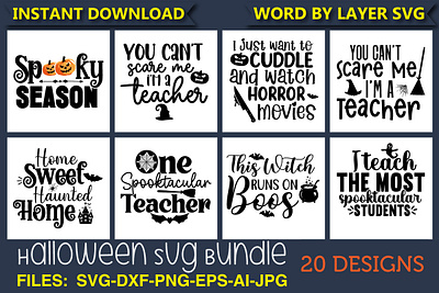 Halloween SVG Bundle Vol.6