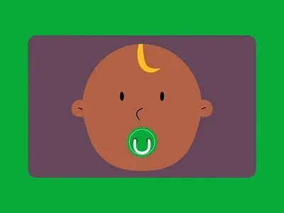 Baby 2d animation baby design flat design illustration illustrator loop vector