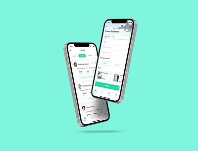 ✈ International Delivery App air mail delivery app e commerce figma international delivery ios app design mail delivery mobile app design uxui design