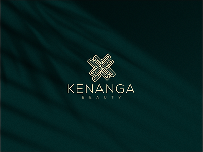 KENANGA BEAUTY branding design flat graphic design icon illustration logo typography ui vector