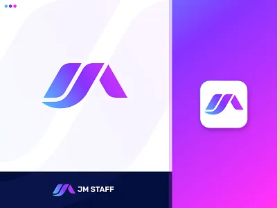 JM Staff Logo brand brand design brand identity branding business logo graphic design grid logo identity jm logo logo logo brand identity logo design minimal minimalist logo modern logo simple visual identity