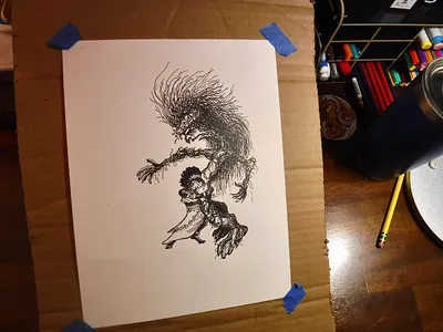 After The Light Died ~ Dawn and Dusk drawing forgiveness fountain pen hug illustration ink mercy sketch surprise tree willow woman