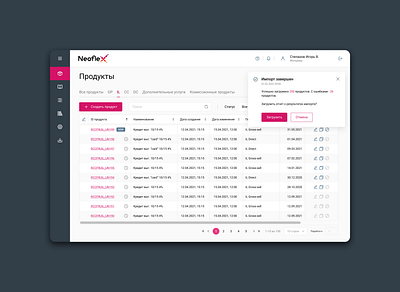 Product catalog adaptive banking business components design illustration interface ui ux