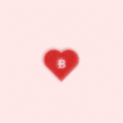 Love for BB graphic design heart logo love processing red