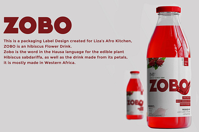 Zobo Label design branding design graphic design illustration logo design