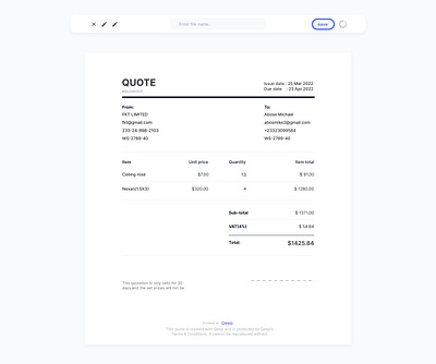 Qeep send/print entry component app ui illustration interface invoice ui receipt ui ui uidesign uidesigner uiux uiuxdesign user experience user interface web app ui