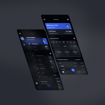 Money management app 2022 design trends app dribbble best management money new ui ux