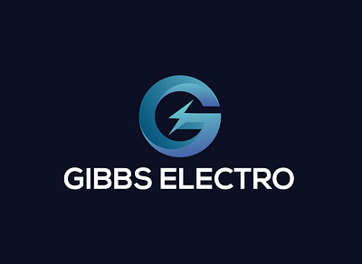 Gibbs Electro modern Electronic logo creative logo electronic free logo logo logo design logo idea logo within 6 hours technology